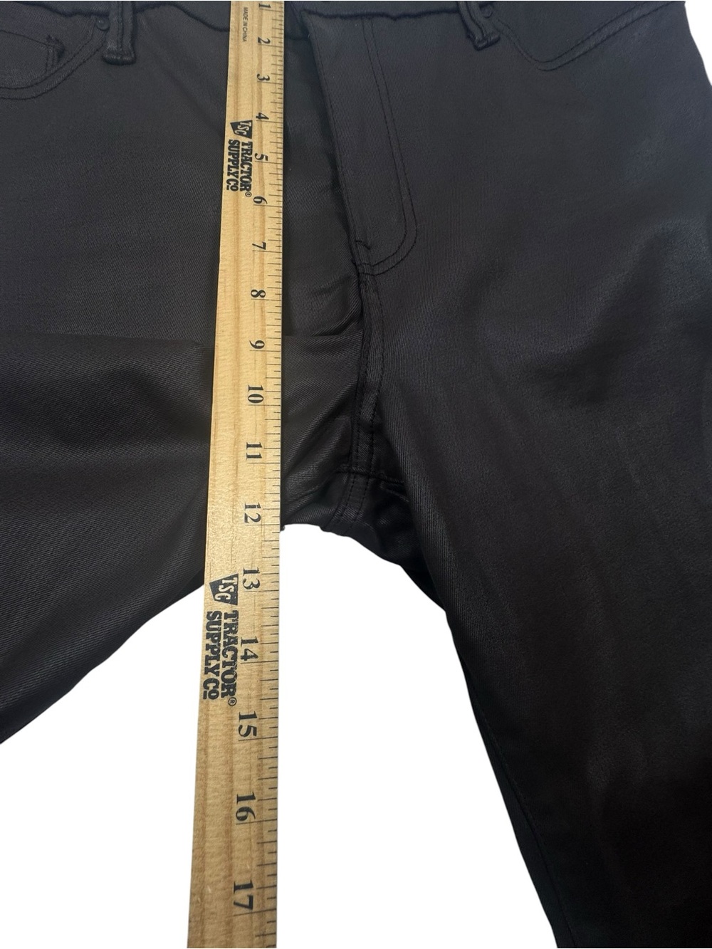 New Kut from the Kloth Meg Coated High Rise Fab Ab Wide Leg brown 14 - Picture 10 of 13